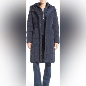 NEW 🎉 Cole Haan Down & Feather Fill Coat - Navy